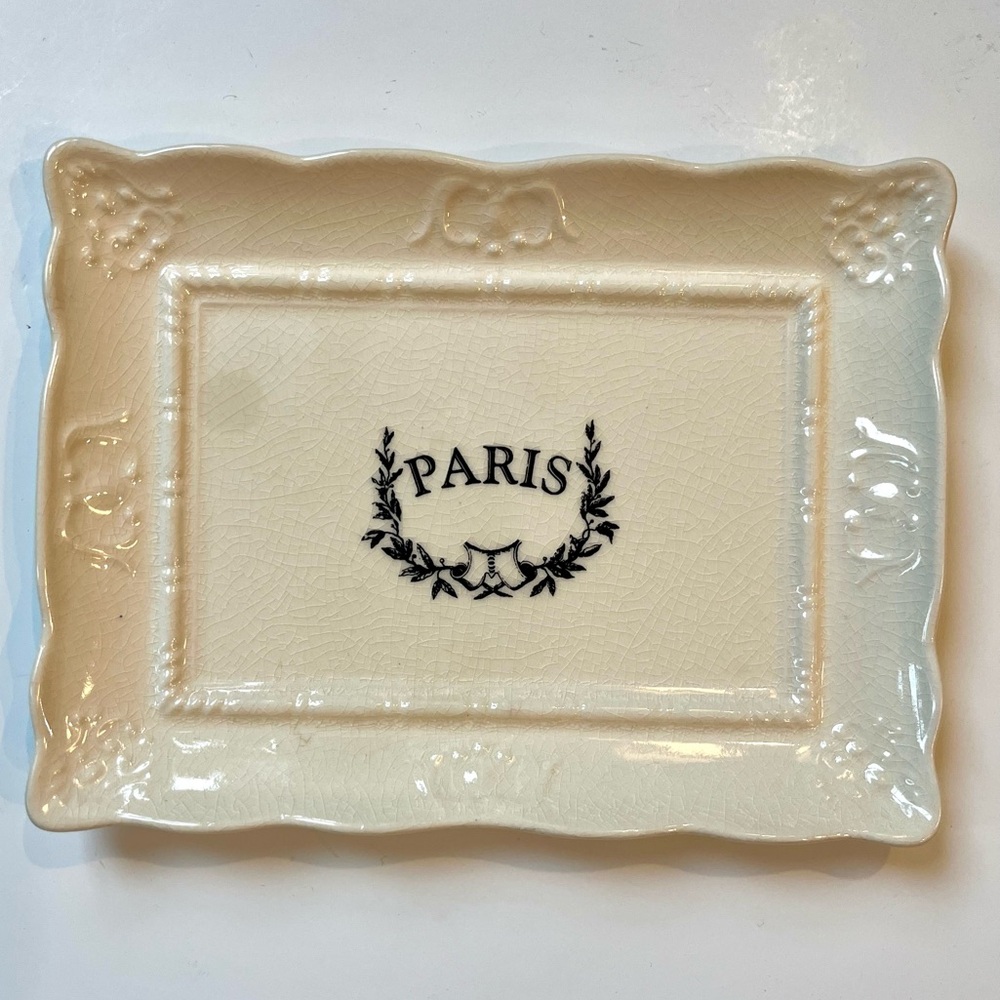 Vintage 90s Catchall Vallet Boudoir Trinket Tray